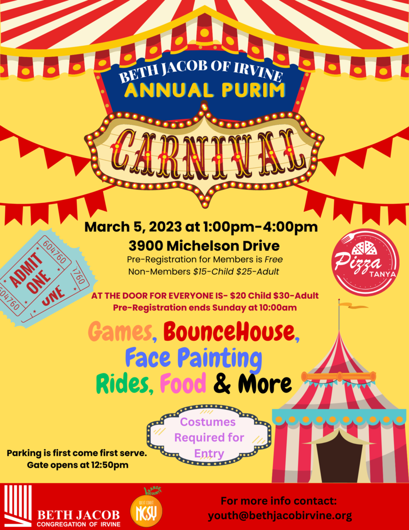 Banner Image for Purim Carnival 